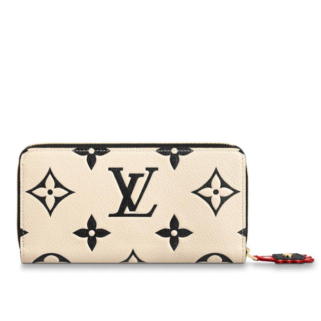 LOUIS VUITTON(ルイヴィトン)のルイヴィトン  LVクラフティ　ジッピー・ウォレット　白　完売　新品未使用 レディースのファッション小物(財布)の商品写真