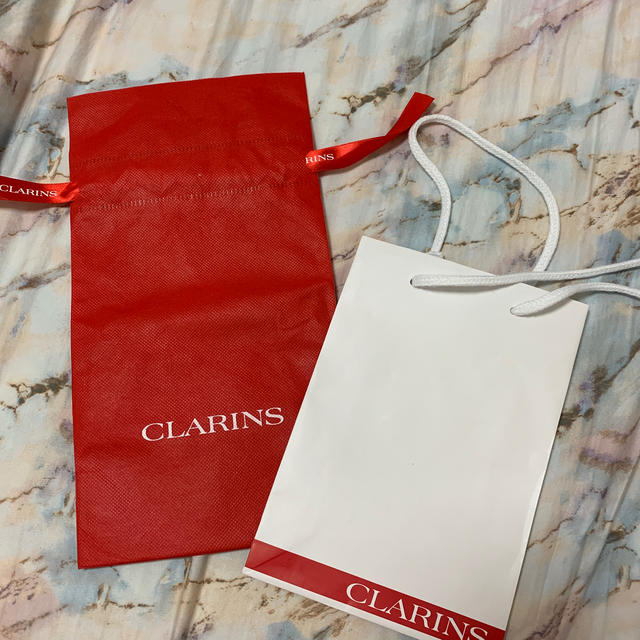 CLARINS(クラランス)のCLARINS ショップ袋　ラッピング レディースのバッグ(ショップ袋)の商品写真