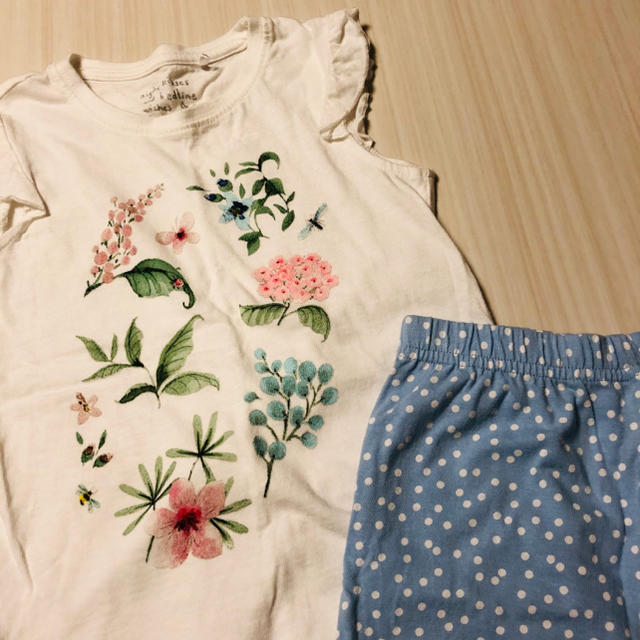 NEXT(ネクスト)のnext 2枚セット　100センチ キッズ/ベビー/マタニティのキッズ服女の子用(90cm~)(Tシャツ/カットソー)の商品写真