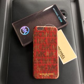 マイケルコース(Michael Kors)のマイケルコース レッド(iPhoneケース)