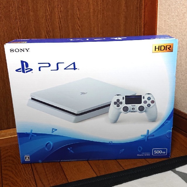 PlayStation 4 グレイシャーホワイト 本体 500GB  美品エンタメ/ホビー