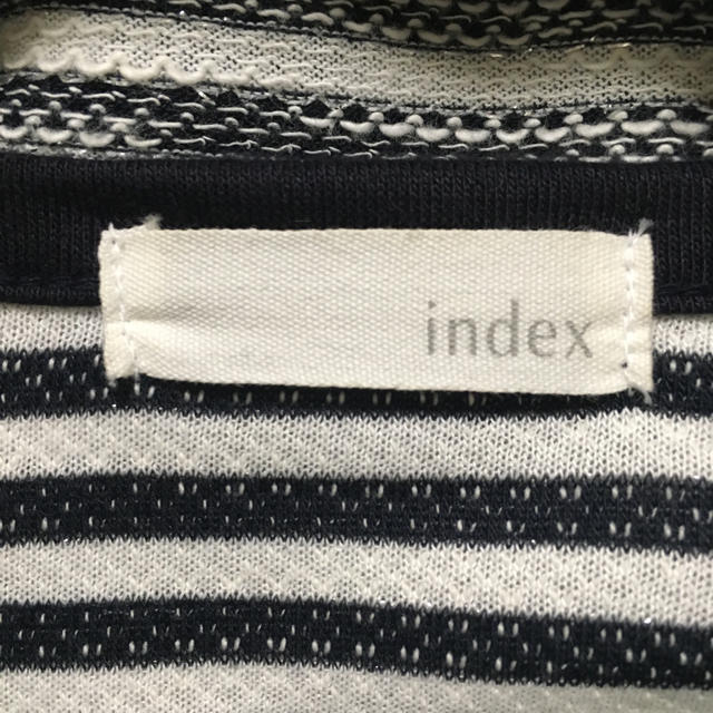 INDEX(インデックス)のストライプカーディガン【インデックス】 レディースのトップス(カーディガン)の商品写真