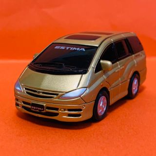 トヨタ(トヨタ)のエスティマ　プルバックカー(ミニカー)