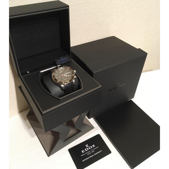 EDOX(エドックス)の【新品未使用】EDOX エドックス エドックス EDOX 腕時計 メンズの時計(腕時計(アナログ))の商品写真