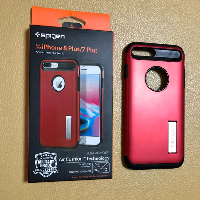 Spigen(シュピゲン)のspigen iPhone 8 Plus ケース  スマホ/家電/カメラのスマホアクセサリー(iPhoneケース)の商品写真