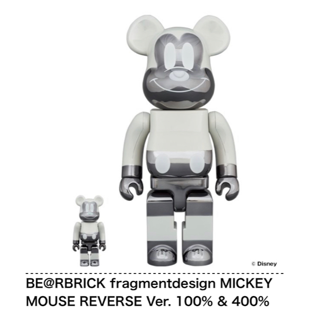 MEDICOM TOY(メディコムトイ)のBE@RBRICK MICKEY MOUSE Ver. 100% & 400% エンタメ/ホビーのフィギュア(その他)の商品写真