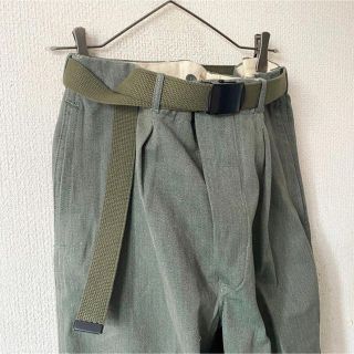 ヨウジヤマモト(Yohji Yamamoto)のdead stock vintage 90s オリーブ ミリタリー ガチャベルト(ベルト)