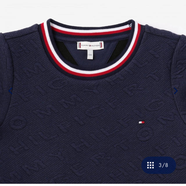 TOMMY HILFIGER(トミーヒルフィガー)のトミーヒルフィガー TOMMY HILFIGER 110 ワンピース キッズ/ベビー/マタニティのキッズ服女の子用(90cm~)(ワンピース)の商品写真