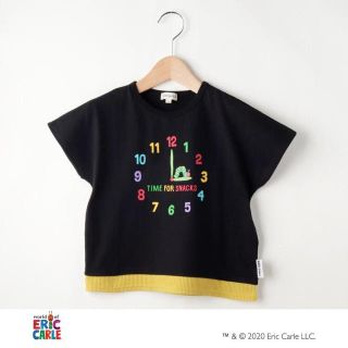 シューラルー(SHOO・LA・RUE)のSHOO・LA・RUE はらぺこあおむし  レイヤードTシャツ　90センチ(Tシャツ/カットソー)