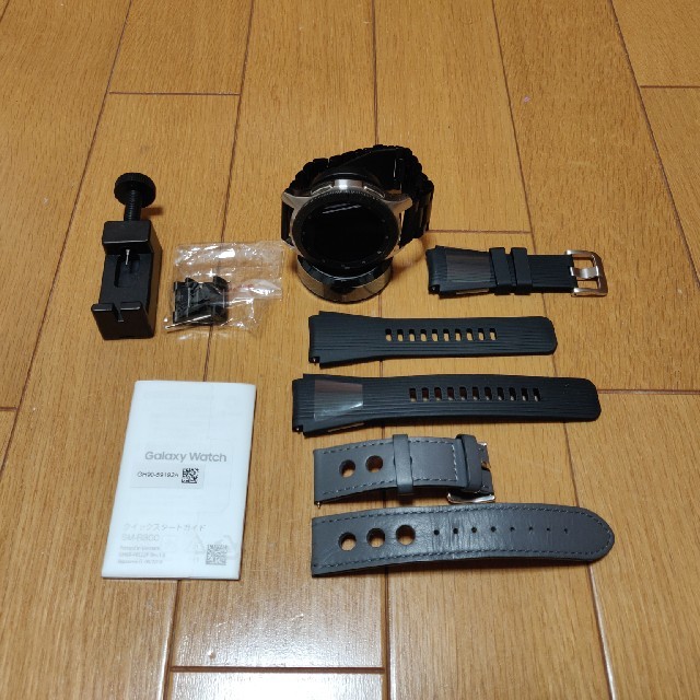 SAMSUNG(サムスン)のSamsung Galaxy Watch 46mmモデル 国内版 付属品あり メンズの時計(腕時計(デジタル))の商品写真