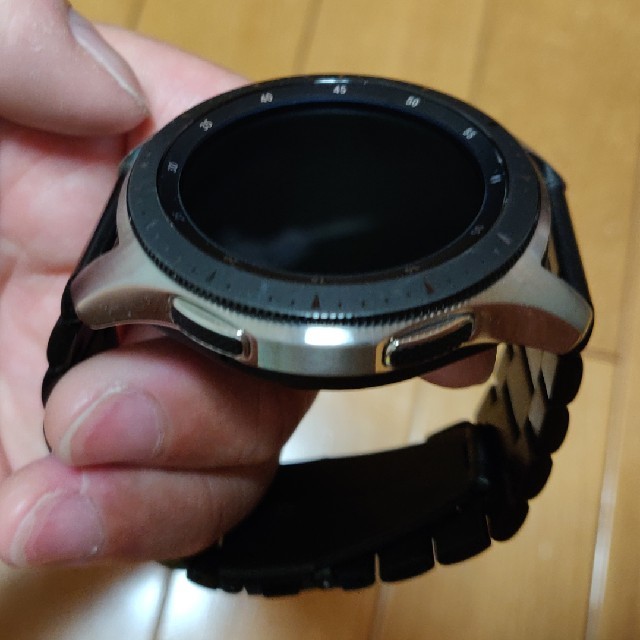 SAMSUNG(サムスン)のSamsung Galaxy Watch 46mmモデル 国内版 付属品あり メンズの時計(腕時計(デジタル))の商品写真