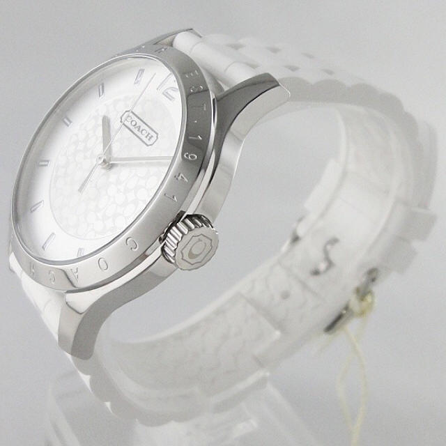 COACH(コーチ)の新品 コーチ レディース 時計 ホワイト レディースのファッション小物(腕時計)の商品写真