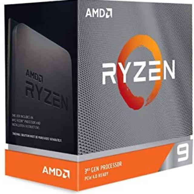 AMD Ryzen 9 3950X 新品未使用スマホ/家電/カメラ