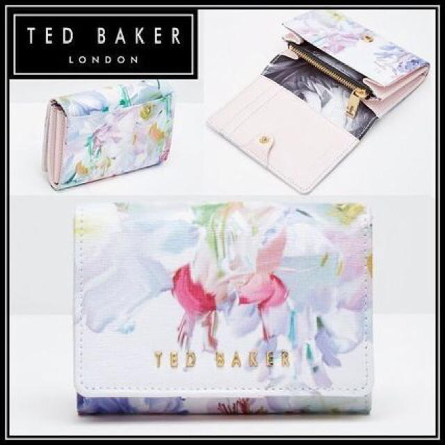 TED BAKER(テッドベイカー)のTED BAKER 新作レザー花がら財布 レディースのファッション小物(財布)の商品写真