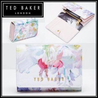 テッドベイカー(TED BAKER)のTED BAKER 新作レザー花がら財布(財布)