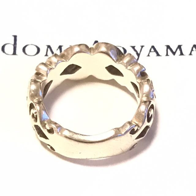 Vendome Aoyama(ヴァンドームアオヤマ)の翡翠様専用　ヴァンドーム青山　シルバーリング　11号 レディースのアクセサリー(リング(指輪))の商品写真
