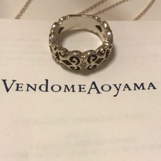 ヴァンドームアオヤマ(Vendome Aoyama)の翡翠様専用　ヴァンドーム青山　シルバーリング　11号(リング(指輪))