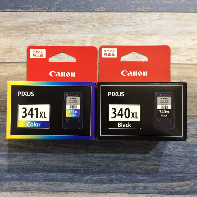 Canon(キヤノン)のCanon 純正 インク カートリッジ BC-341XL  BC-340XL スマホ/家電/カメラのPC/タブレット(PC周辺機器)の商品写真