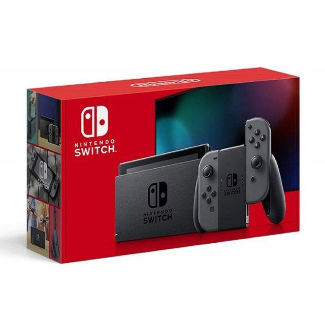 ゲームソフト/ゲーム機本体【新品】Nintendo Switch 新型 グレー ニンテンドー