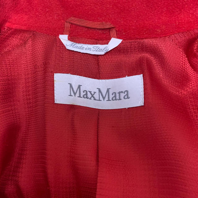 Max Mara(マックスマーラ)のMax Mara 白タグ バージンウール100% コート レディースのジャケット/アウター(ロングコート)の商品写真