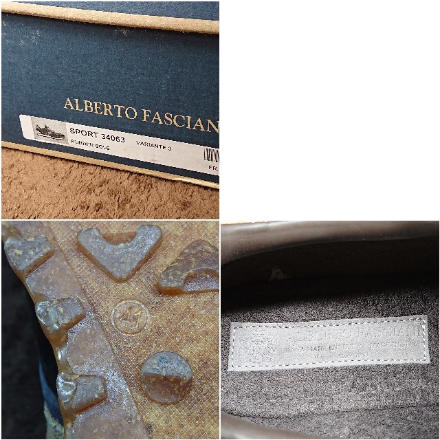展示未使用品★アルベルト・ファッシャーニ スニーカー SPORT  サイズ41 メンズの靴/シューズ(スニーカー)の商品写真