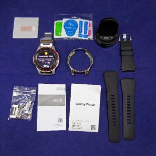 サムスン(SAMSUNG)のGalaxy Watch　46mm　シルバー　SM-R800NZSAXJP　(腕時計(デジタル))