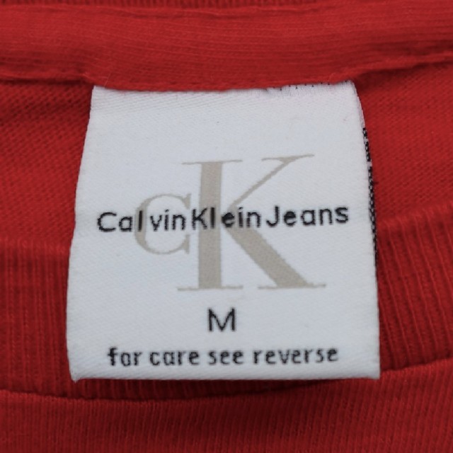 Calvin Klein(カルバンクライン)のCalvin Klein Jeans カルヴァンクラインジーンズ Tシャツ M メンズのトップス(Tシャツ/カットソー(半袖/袖なし))の商品写真