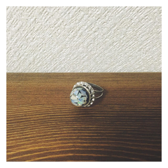 flower(フラワー)のスノードーム リング レディースのアクセサリー(リング(指輪))の商品写真