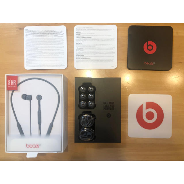 【生産終了品】beatsX グレー