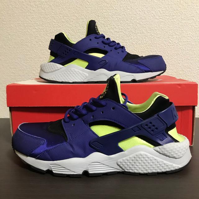 NIKE AIR HUARACHE Neon Blue - スニーカー