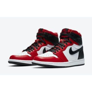 ナイキ(NIKE)のNIKE AIR JORDAN1 HIGH OG SATIN RED SNAKE(スニーカー)