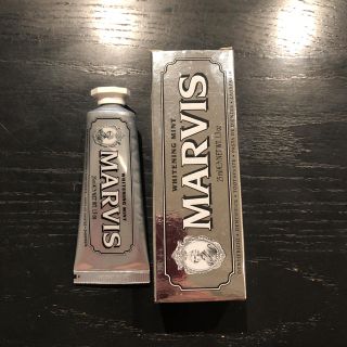 マービス(MARVIS)のMARVIS ホワイト ミント 25ml(歯磨き粉)