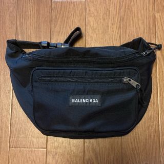 バレンシアガ(Balenciaga)のBALENCIAGA(バレンシアガ) ウエストバッグ ポーチ 黒(ウエストポーチ)