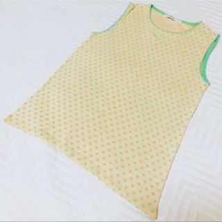 パーリッシィ(PAR ICI)の👚PARICI パーリッシィ　ドットタンクトップ👚(タンクトップ)