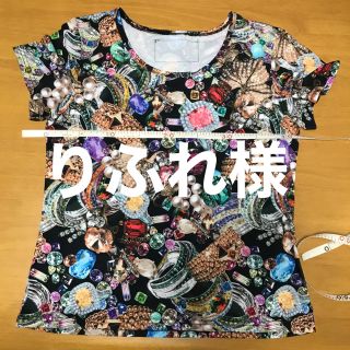 ガッツダイナマイトキャバレーズ(GUT'S DYNAMITE CABARETS)のセンソユニコ　宝石柄　Tシャツ(Tシャツ(半袖/袖なし))