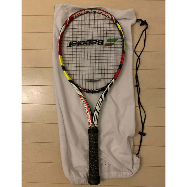 Babolat アエロプロドライブ ROLAND GARROS カラー補修跡有 - ラケット 