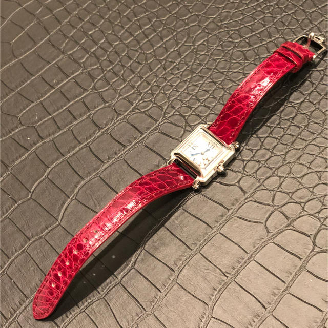 Chopard - ショパール 替えベルト 純正 ピンク マットクロコダイル