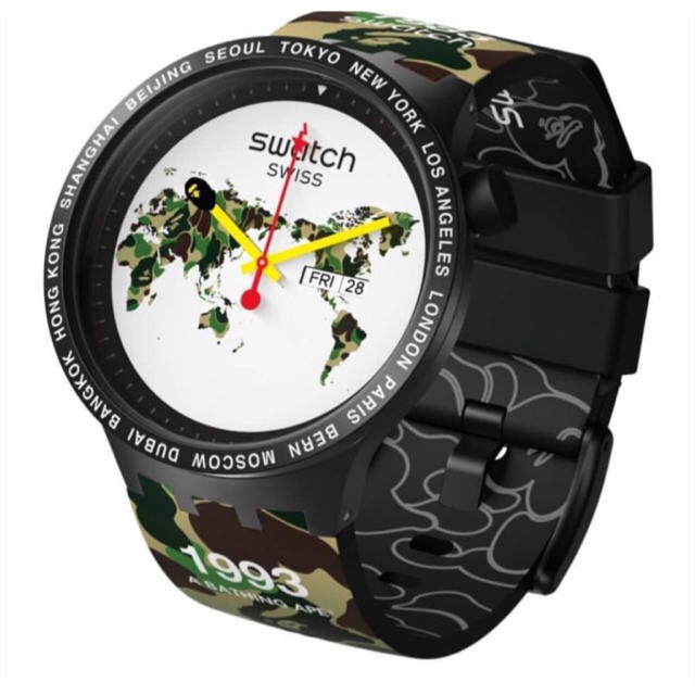 SWATCH® × A BATHING APE®  コラボレーションウォッチ