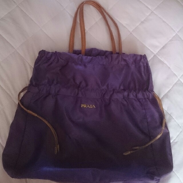 人気】PRADA トートバッグ ロゴジャガード カナパ キャンバス パープル 人気】PRADA トートバッグ ロゴジャガード カナパ キャンバス パープル