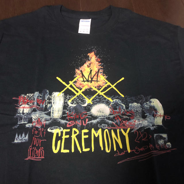 KING GNU 2020 ceremonyツアーTシャツの通販 by いく's shop|ラクマ KING GNU 2020 ceremonyツアーTシャツの通販 by いく's shop|ラクマ