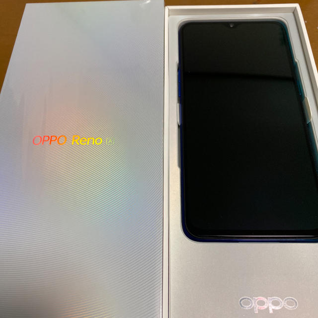 スマホ/家電/カメラOPPO Reno A 64GB Blue SIMフリー