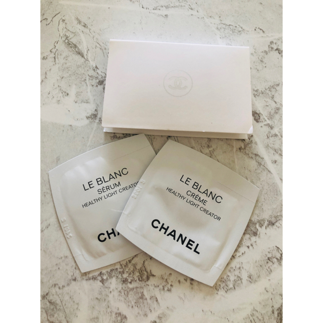 CHANEL(シャネル)のCHANEL Blue serum 、le blanc 3点セット コスメ/美容のスキンケア/基礎化粧品(美容液)の商品写真