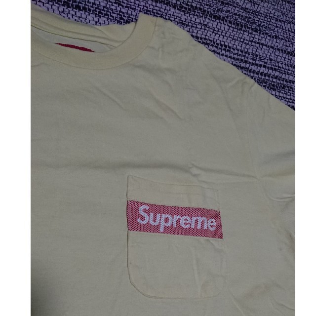 Supreme(シュプリーム)のシュプリーム メッシュポケット Tシャツ SUPREME 19ss Tee メンズのトップス(Tシャツ/カットソー(半袖/袖なし))の商品写真