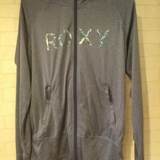 ロキシー(Roxy)のROXYラッシュガード美品 グレー レディース L (水着)