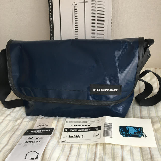 FREITAG F42 SURFSIDE6 未使用完品 ブルーメタリック単色 - www 