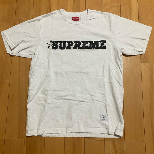 Supreme(シュプリーム)のsupreme star logo tee スターロゴ　Mサイズ メンズのトップス(Tシャツ/カットソー(半袖/袖なし))の商品写真