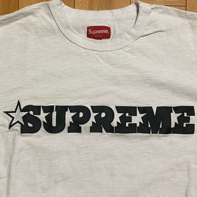 Supreme(シュプリーム)のsupreme star logo tee スターロゴ　Mサイズ メンズのトップス(Tシャツ/カットソー(半袖/袖なし))の商品写真