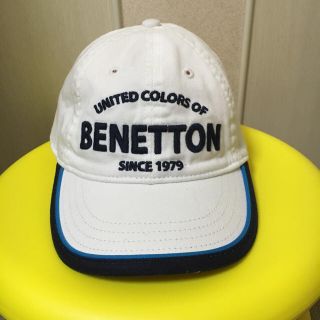 ベネトン(BENETTON)のホワイト キャップ (キャップ)