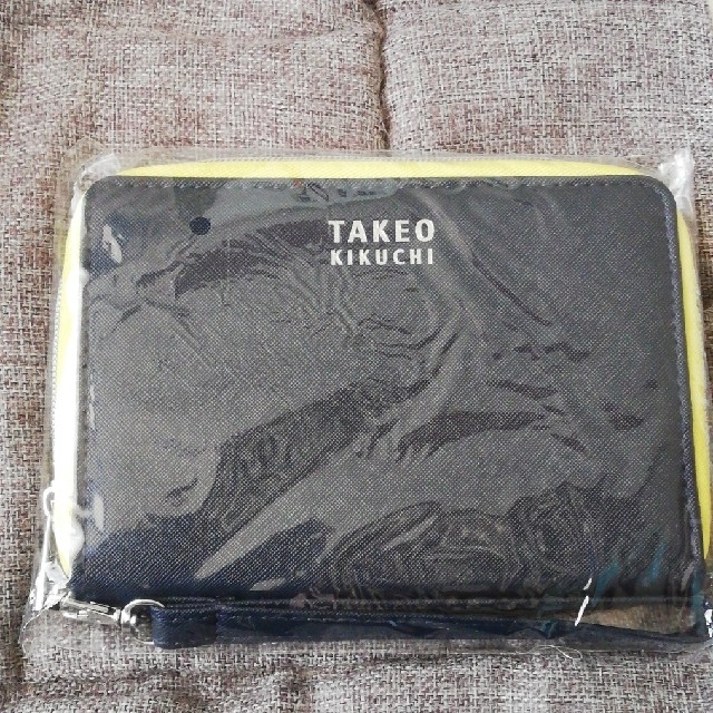 TAKEO KIKUCHI(タケオキクチ)のMonoMaster  6月号 増刊号  付録 タケオキクチ 貴重品管理ケース メンズのファッション小物(長財布)の商品写真