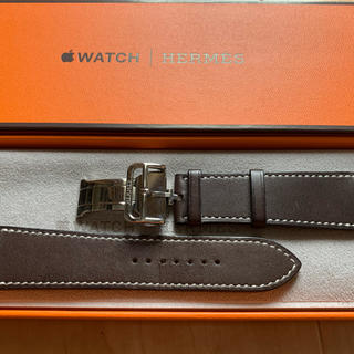 エルメス(Hermes)のHERMES Apple Watch ディプロイバックル　シンプルトゥール(レザーベルト)
